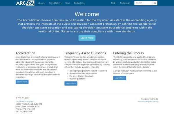 Site using Bellows-accordion-menu plugin