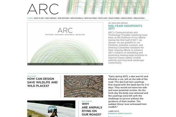 arc-solutions.org site used Arc