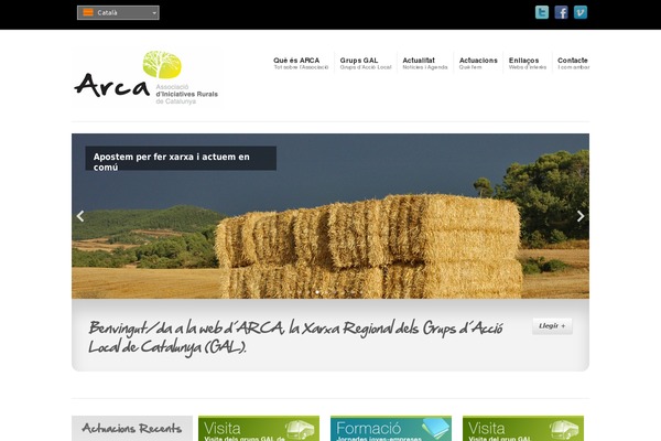 Reaction theme site design template sample