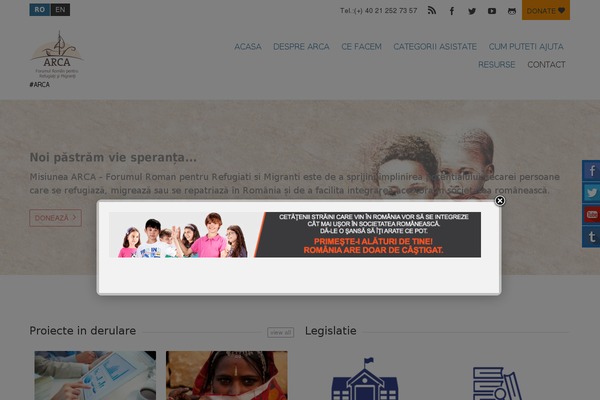 Charitas theme site design template sample