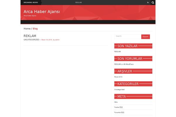 arcaajans.com site used News Mix Lite