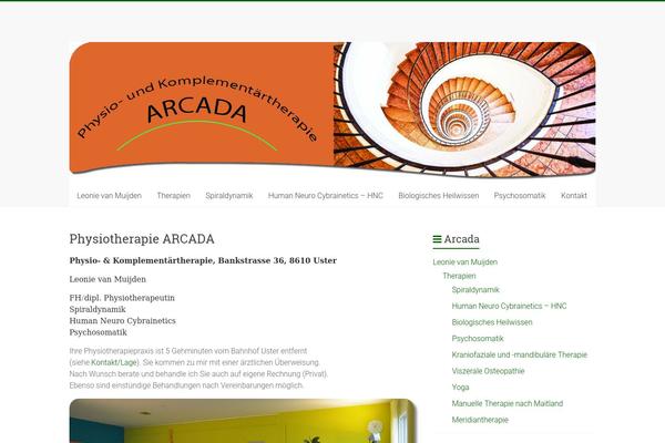 Accelerate theme site design template sample