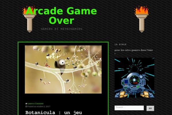 arcade-gameover.com site used 90s Retro