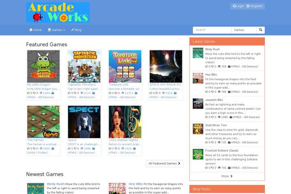 Site using WP Symposium plugin