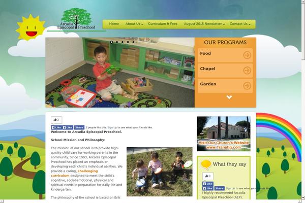 Pekaboo theme site design template sample
