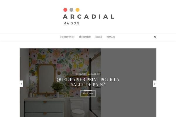 Leda theme site design template sample