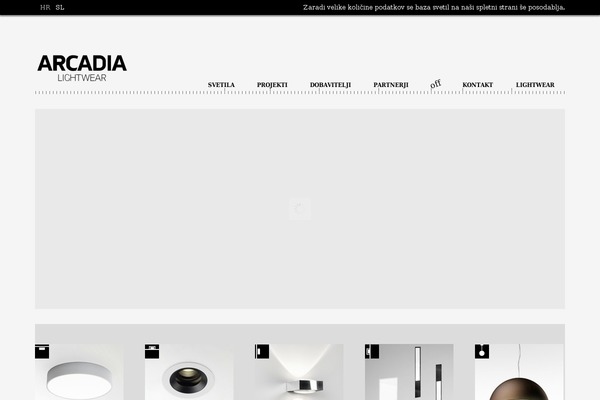 Arcadia theme site design template sample