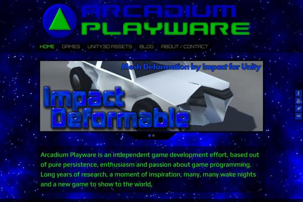 Parabola theme site design template sample