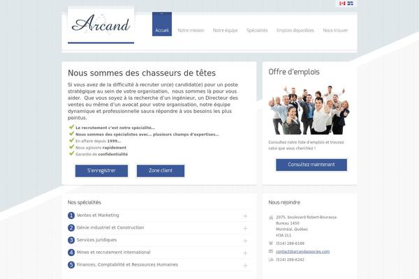 arcandassocies.com site used RT-Theme 17