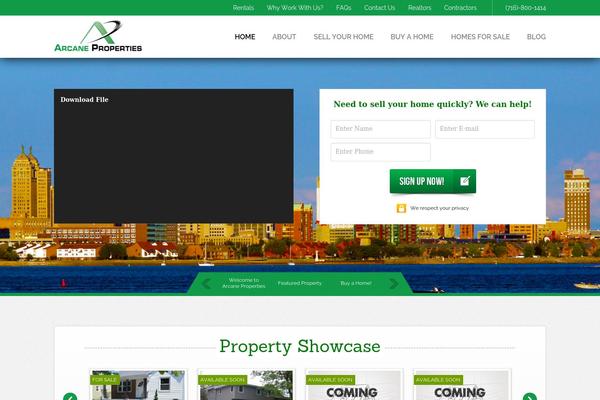 Cthomes theme site design template sample