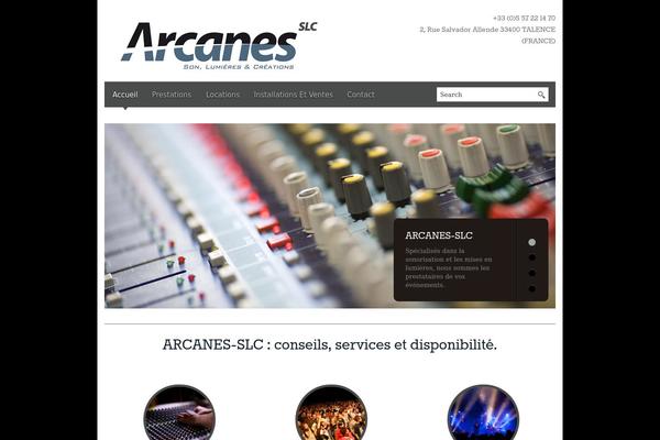 Blackbird theme site design template sample
