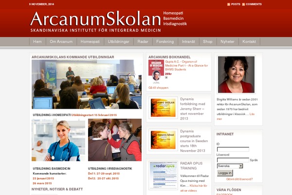 Education theme site design template sample