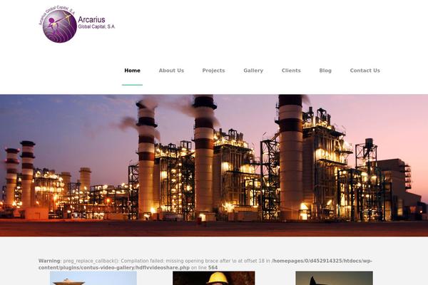 Sensica theme site design template sample