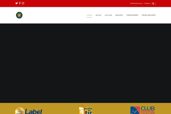 The-core-child theme site design template sample