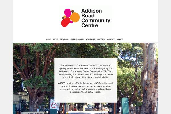 GLORY theme site design template sample