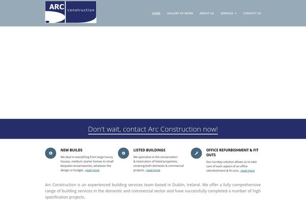 Thunder theme site design template sample