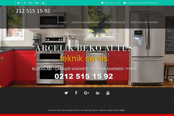 arcelikbahcelievlerservisi.com site used Wallstreet-light