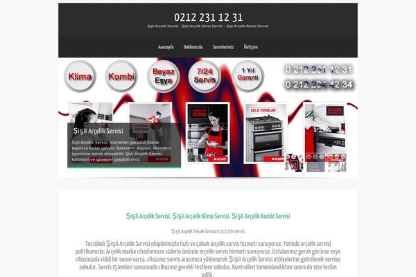 Theron Lite theme site design template sample