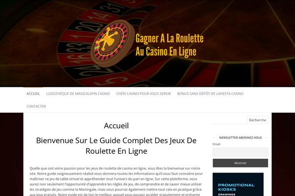 Master Blog theme site design template sample
