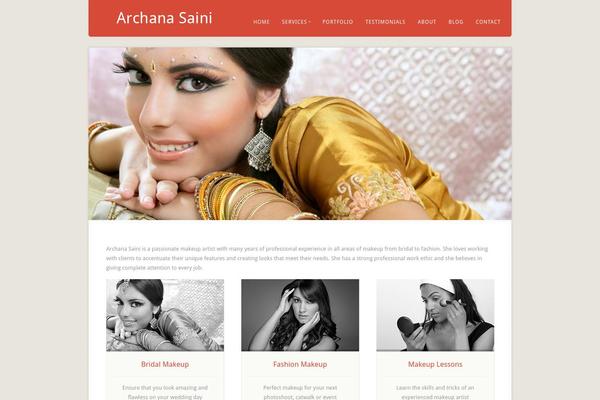 Acoustic theme site design template sample