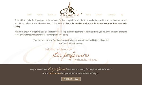 Site using Otw-blog-manager plugin
