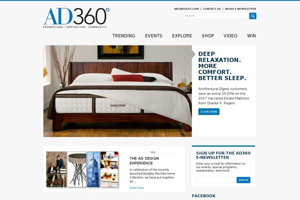 archdigest360.com site used Promo_theme