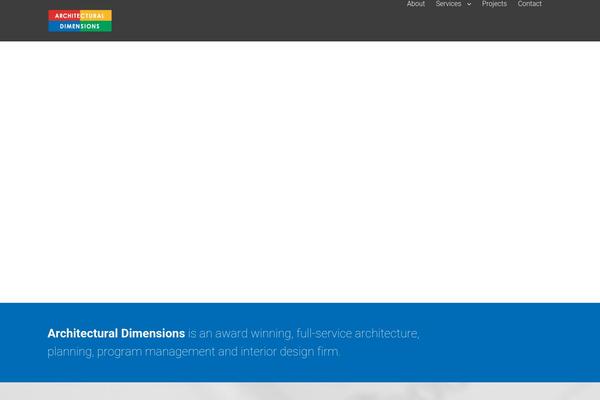 archdim.com site used Architecturaldimensions