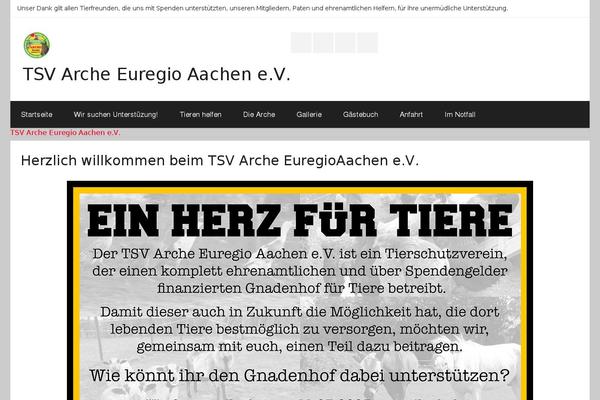 Site using Themezee-social-sharing plugin