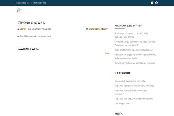 Site using Llorix-one-companion plugin