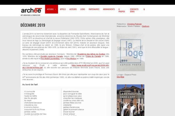 Magazine theme site design template sample