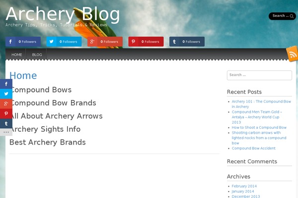 Snowblind theme site design template sample