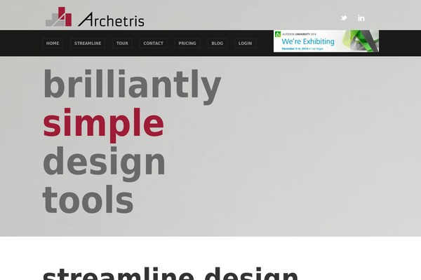 Arc theme site design template sample