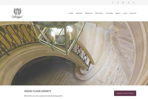 Renovate theme site design template sample