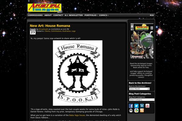 Site using Comic Easel plugin