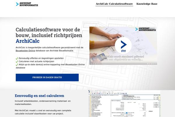 Haswell theme site design template sample