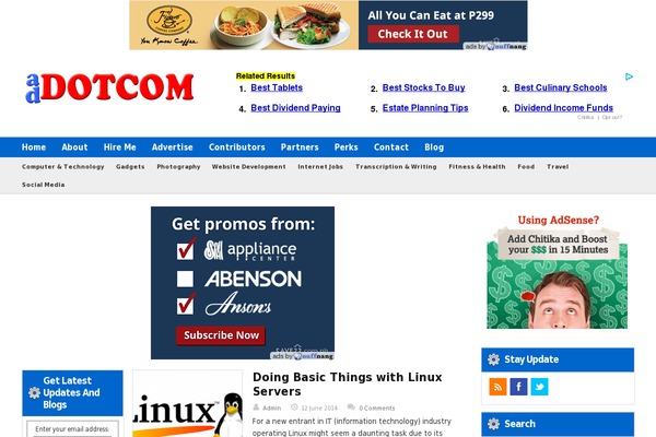 Weretech theme site design template sample