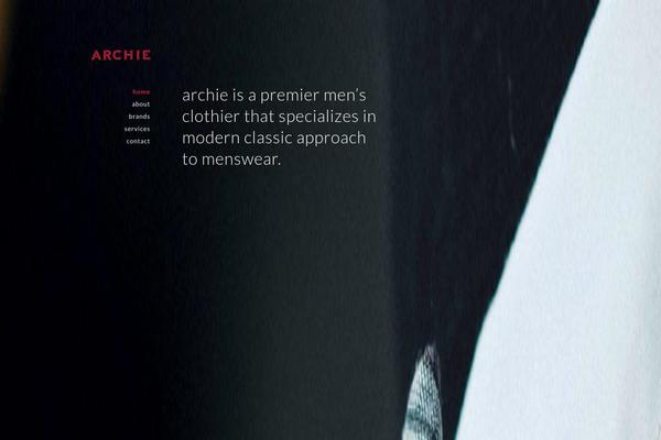 archiestore.com site used Archie