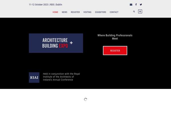 Infinite theme site design template sample