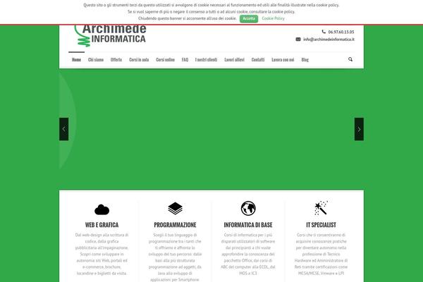 archimedeinformatica.it site used Phoenix-v1-09