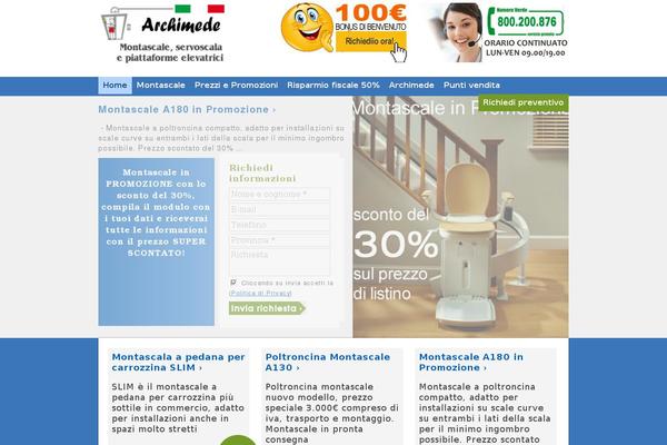 archimedemontascale.it site used Archimede