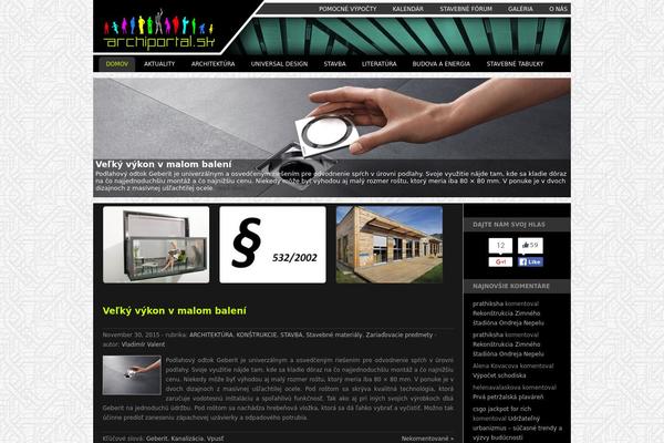 Custom Community theme site design template sample