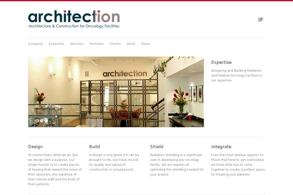 Clarity theme site design template sample