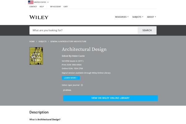 architectural-design-magazine.com site used Wp_piero