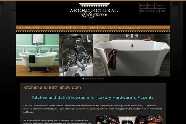 Elegance theme site design template sample