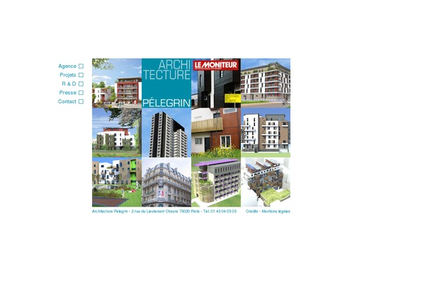 The7 theme site design template sample