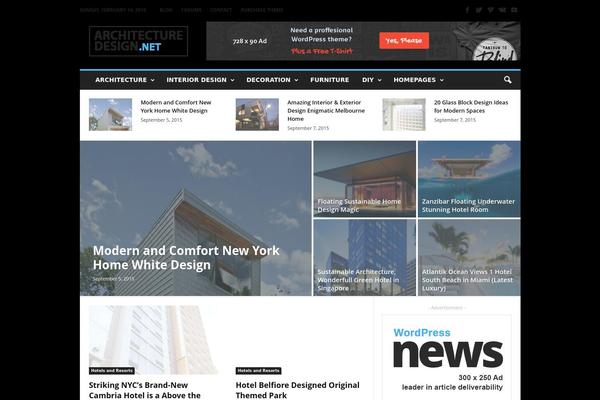 Spike theme site design template sample