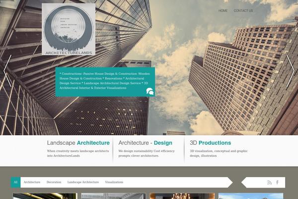 Beta theme site design template sample