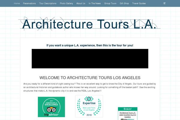 architecturetoursla.com site used Clean Box