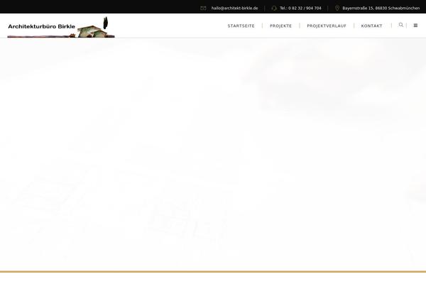 Ratio theme site design template sample