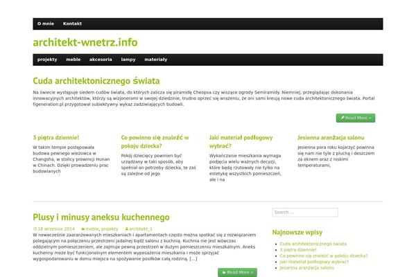 StrapVert theme site design template sample
